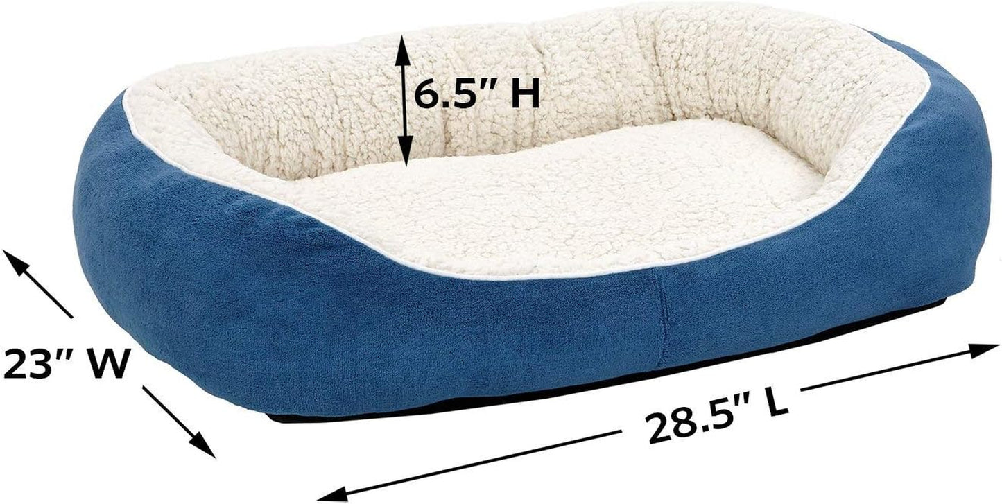 Cuddle Bed, Blue, Medium