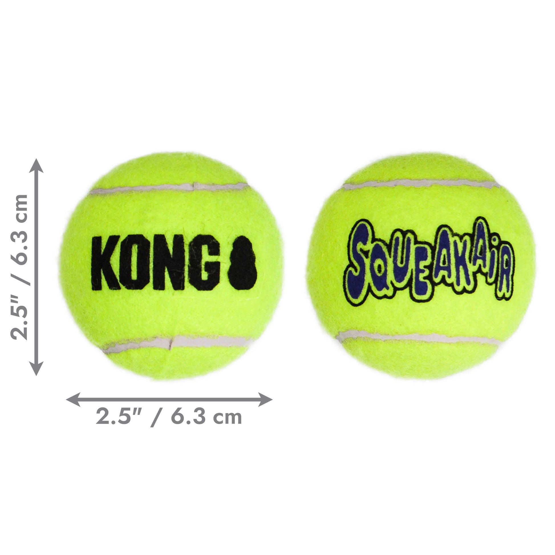 ® Squeakair® Balls Dog Toy, Medium, 3-Pack