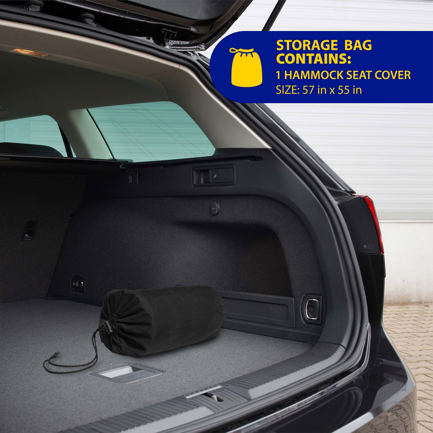 Dog Hammock Car Seat Cover, Waterproof Car Seat Protector for Pets
