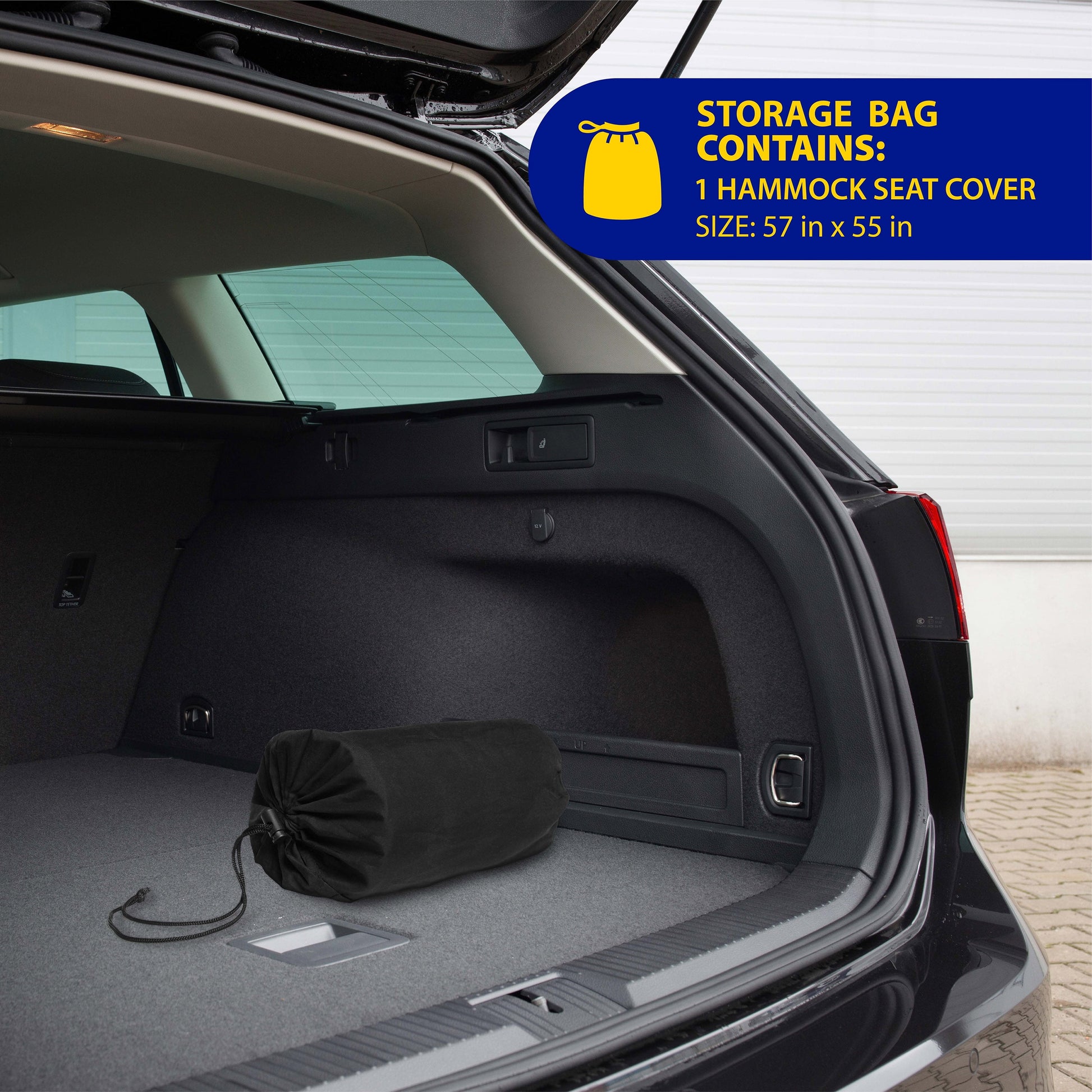 Dog Hammock Car Seat Cover, Waterproof Car Seat Protector for Pets