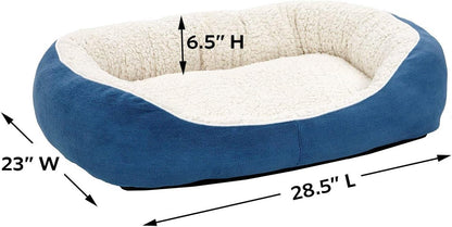 Cuddle Bed, Blue, Medium